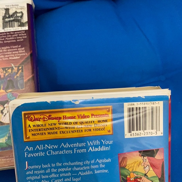 Disney Original Vintage Rare VHS Tapes Only One Owner Since Released Includes 3 - Picture 10 of 16